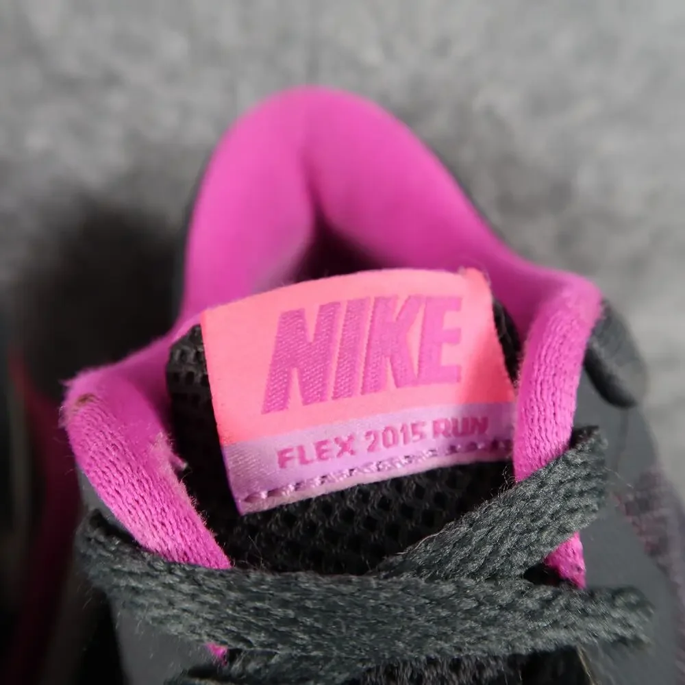 Nike Shoes Womens 8 Athletic Trainer Flex 2015 Run Sneakers Running Active Sport
